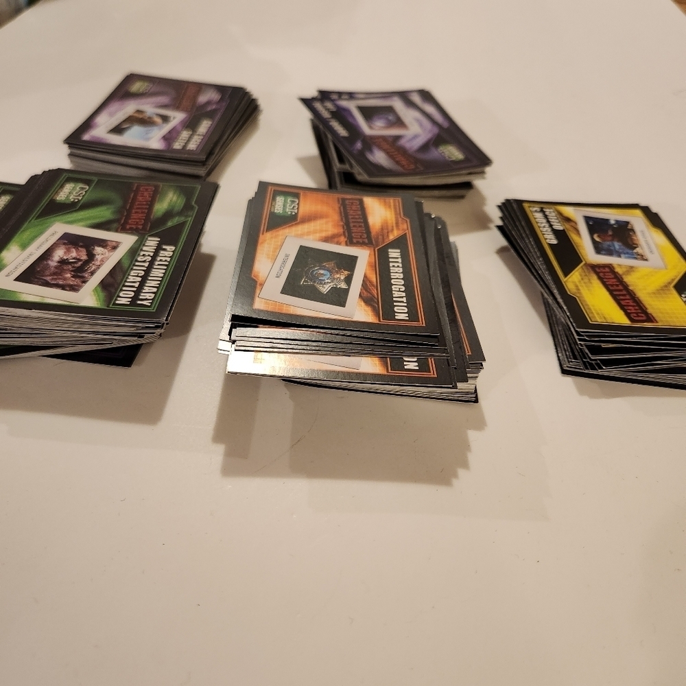 CSI: Senses The Game Replacement Parts - Cards - Picture 2 of 2